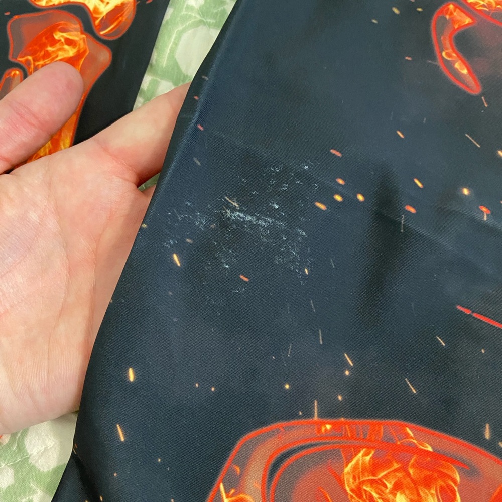Badinka Raging Flames Keyhole Romper - Picture 3 of 5